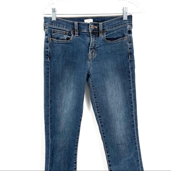 J. Crew Stretch Medium Wash Skinny Jeans - Picture 4 of 9